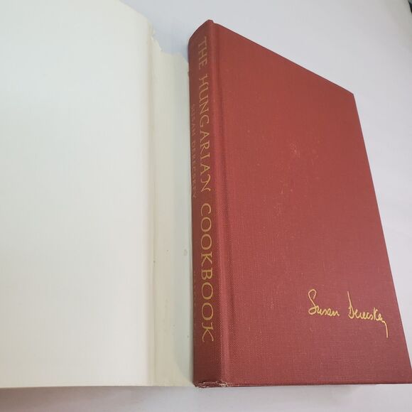 The Hungarian Cookbook by Susan Derecskey ~ Vintage 1972 Hardcover w/DJ - Picture 10 of 12